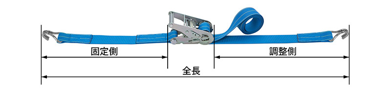 ラチエットバックル RKS NH (ナローフック形)